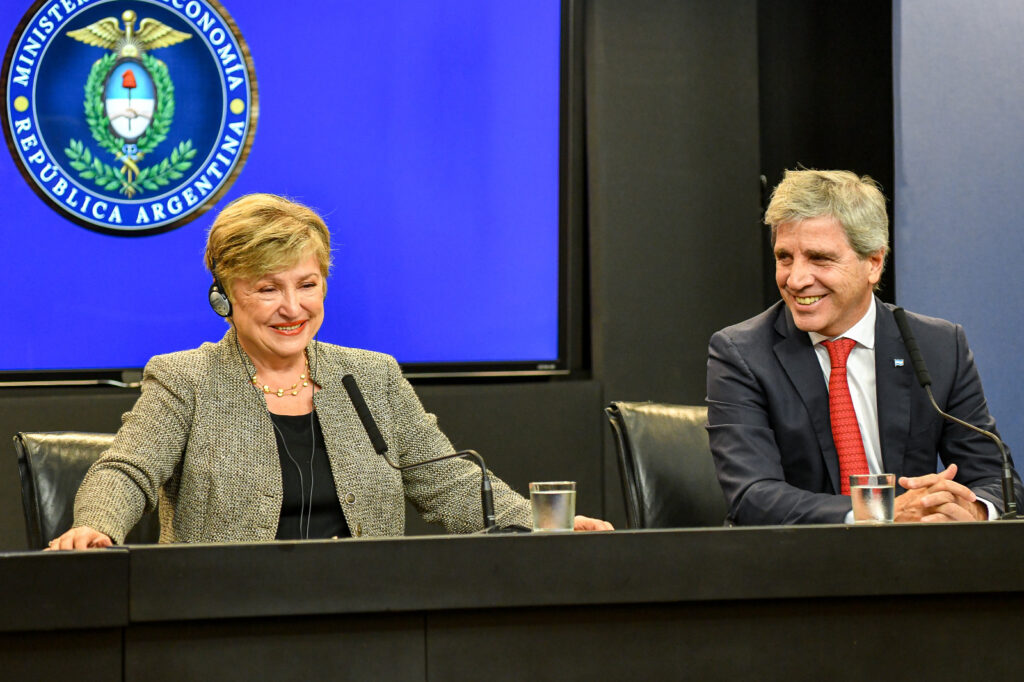 Georgieva respaldó el plan económico de Milei y descartó la necesidad de un financiamiento adicional para la Argentina